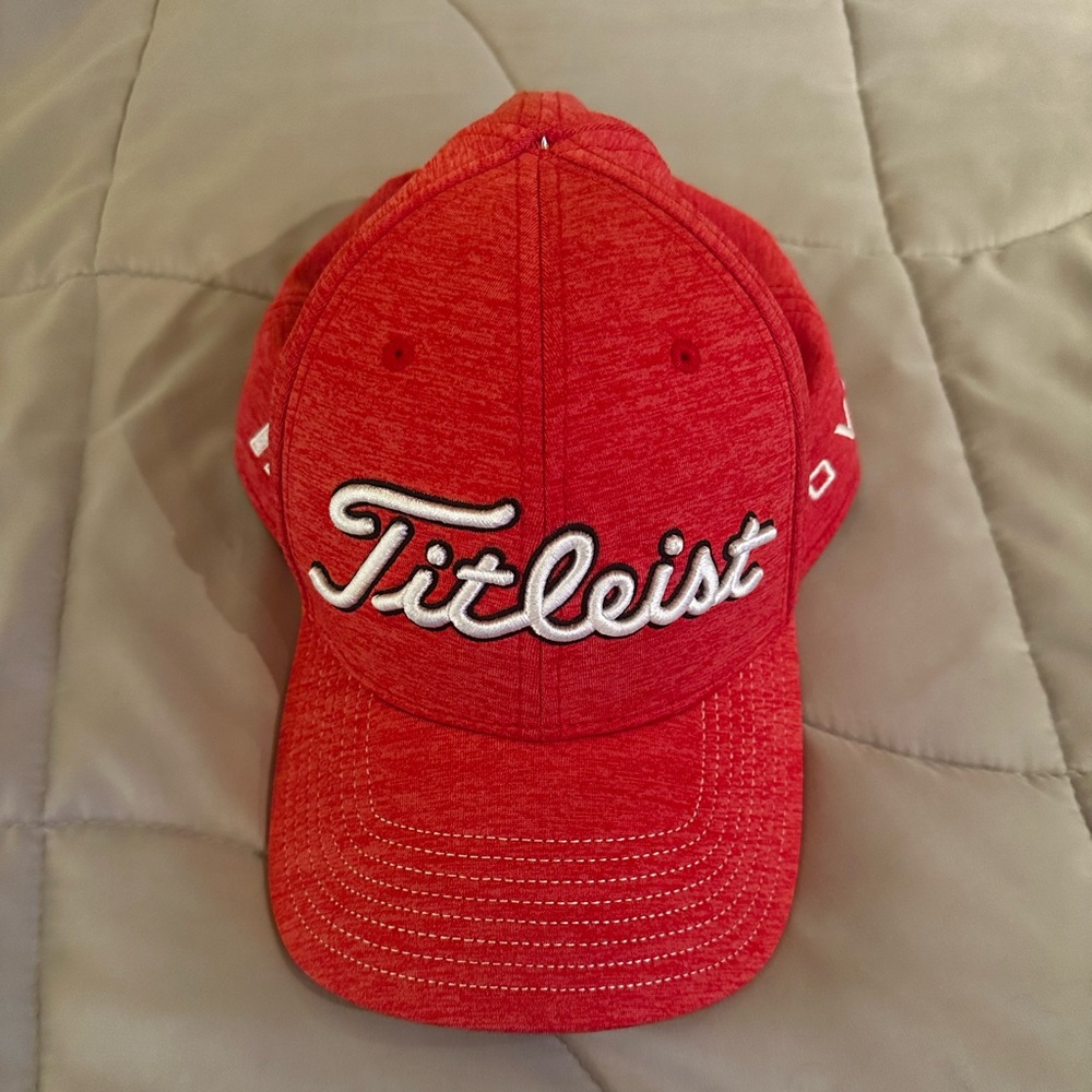 Red Titleist Hat